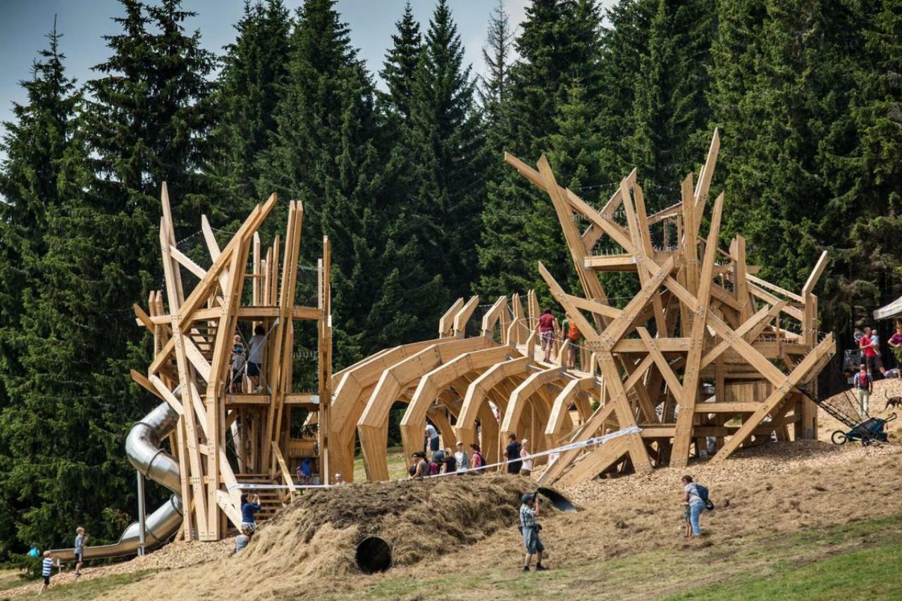 Penzion Skibikepec Pec pod Sněžkou Buitenkant foto